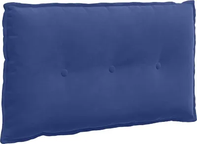 Produktbild von vidaXL Rückenkissen Polizeiblau 80 x 50 cm Cordstoff