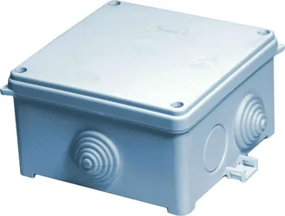 Immagine prodotto di Scatola da incasso, ermetica, vuota, IP55, bianca, N110x110, Simet 35130206