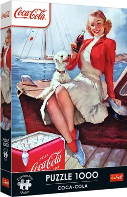 Produktbild von Coca-Cola Freizeitpuzzle: 1000 Teile zum Entspannen von Trefl
