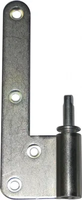 Image de Paumelle mâle HB130 - Réglable - Gauche - en L - M-789091
