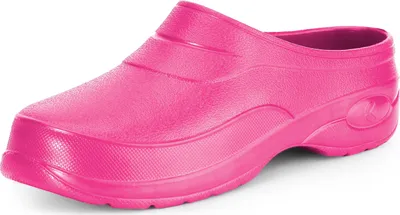 Produktbild von Ladeheid Damen und Herren leichte Eva Clogs Gartenclogs Gartenschuhe KL037(Rosa, 44)