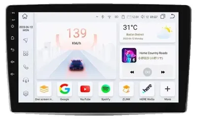 Immagine prodotto di Sistema multimediale per auto, display touchscreen, compatibile con Alfa Romeo MiTo 955 2008-2016, S4