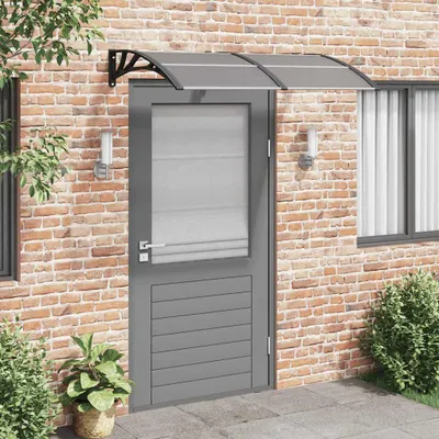 Produktbild von vidaXL Türvordach Schwarz 150x100 cm Polycarbonat
