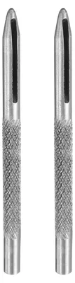 2er-Set Rundlochstanze 1 mm, Kohlenstoffstahl, für Leder & Gürtel