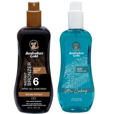 Immagine prodotto di Australian Gold Bronzer Spray SPF6 + Aloe Freeze
