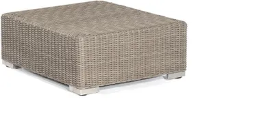 Produktbild von Hocker Residence Gartenhocker 74 x 74 x 35 cm Gartenmöbel Grau Stone-Grey