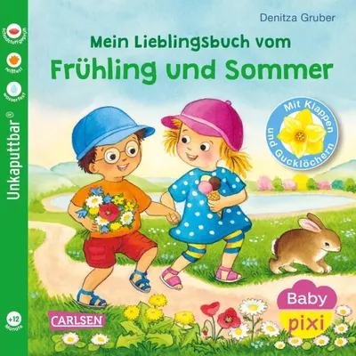 Obrázok produktu pre Baby Pixi (unkaputtbar) 168: Mein Lieblingsbuch vom Frühling und Sommer