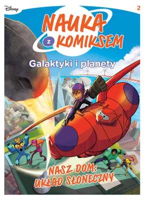 Zdjęcie produktu dla Galaktyki i planety Nasz dom Układ Słoneczny Nauka z komiksem