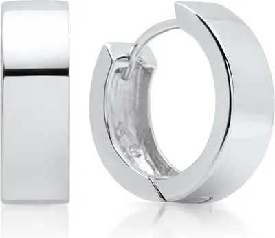 Produktbild von Hochwertige kleine Creolen 925 Sterling Silber SE0169