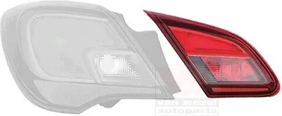 Image de VAN WEZEL Feu arrière sans support de lampe Gauche pour OPEL Corsa E