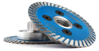 Produktbild von Diamant-Schleifscheibe, 75 mm Durchmesser, 2 mm Dicke, für Marmor und Beton, Schleifwerkzeug für präzises