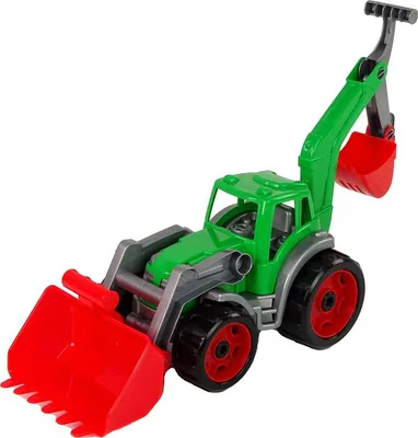 Obrázok produktu pre Traktor/nakladač/nakladač s 2 lyžicami