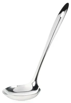 Produktbild von Suppenkelle aus Edelstahl, 80 ml, 29 cm lang