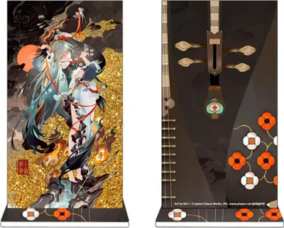 Zdjęcie produktu dla Character Vocal Series 01: Hatsune Miku Big Acryl Block Hatsune Miku Shimian Maifu Ver. 20 cm