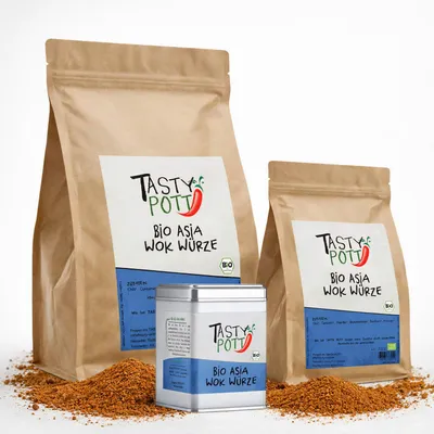 Produktbild von Tasty Pott Asia Wok Gewürzmischung - im Beutel - 30g