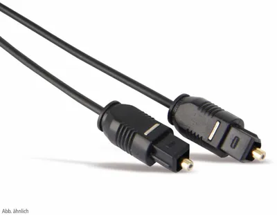 Produktbild von ShiverPeaks S/CONN maximum connectivity Lichtwellenleiterkabel 4,0mm, Toslink-Stecker auf Toslink-Stecker, 5,0m (69004-5.0)