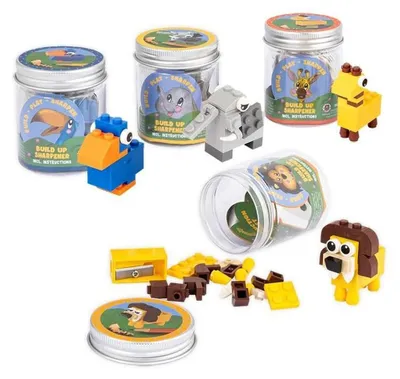Image de Aiguisoir en strass animaux de la jungle motifs mixtes