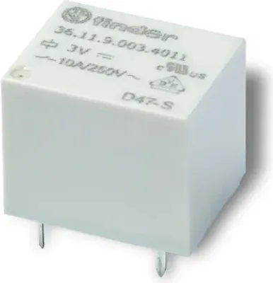 Image de Finder 36.11 Relais 24Vdc 1Cà 10Amp