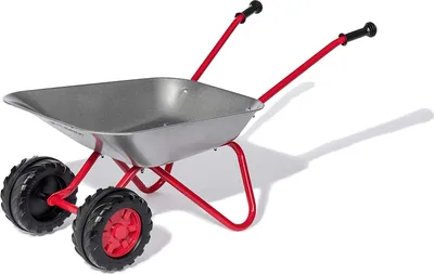 Produktbild von Rolly Toys Schubkarre, Metall, Kinderschubkarre mit Doppelrad, ab 2,5 Jahren