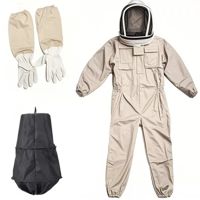 Imker-Schutzanzug Polyester mit Kapuze, XL