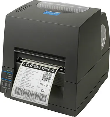 Zdjęcie produktu dla Citizen CL-S621II, bezpośrednio termiczny/termotransferowy, Drukarka POS, 203 x 203 DPI, 150 mm/s, 10,4 cm, 2,54 m