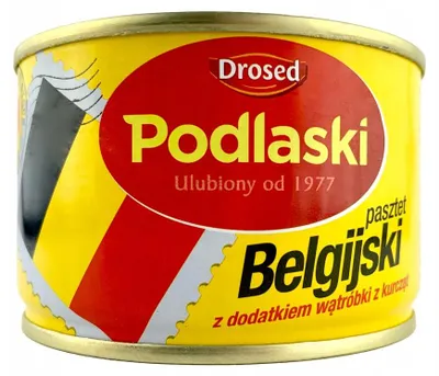 Zdjęcie produktu dla Pasztet Belgijski wieprzowo-drobiowy Drosed 160 g
