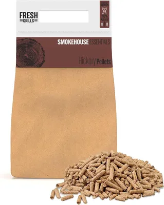 Productafbeelding van Houtpellets, hickory, rookaroma, voor BBQ