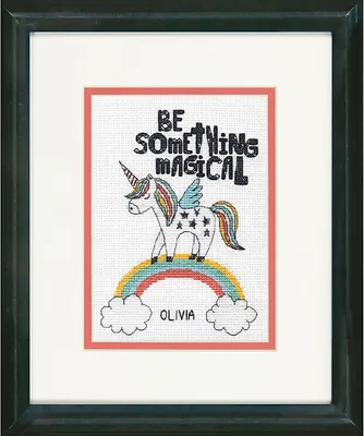 Zdjęcie produktu dla Dimensions zestawu do haftu krzyżykowego "Be Something Magical", 12,7x17,7cm