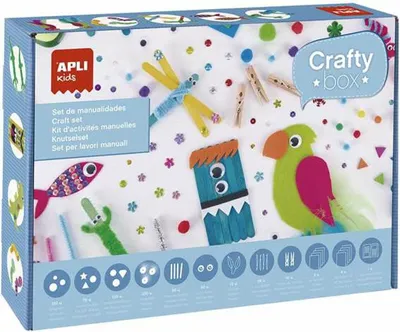 Image de APLI Kids APLI - Boîte avec matériel de bricolage et brochure d'inspiration
