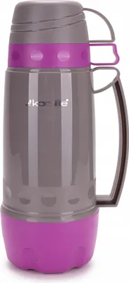 Produktbild von THERMOSFLASCHE FLASCHE THERMOBECHER GLAS EINLEGESATZ 1000 ml KAMILLE