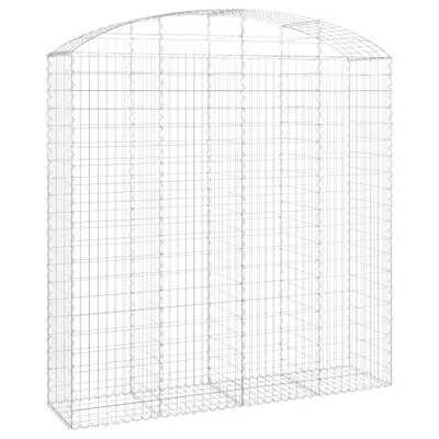 Obrázek produktu pro Klenutý gabionový koš 200 x 50 x 200/220 cm pozinkované železo
