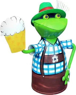 Produktbild von Zaunhocker Frosch Bier Sepp