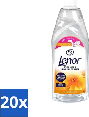 Produktbild von Lenor Bügelwasser Sommerbrise 1 Liter - Vorteilspack - 20 Stücke