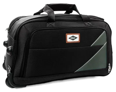 Produktbild von RGL SL XL 26" Trolley Reisetasche auf Rollen Ausziehbarer Griff Duffel Grösse: XL 26" Farbe: Schwarz