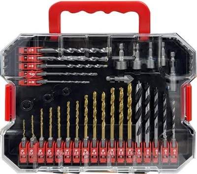 Produktbild von PRO Bohrersortiment Bit-Bohrer Sortiment, 49 tlg. Mit 1