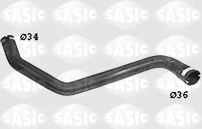 Produktbild von SASIC Kühlerschlauch Wasserschlauch für FIAT DUCATO Bus (230) SWH6609