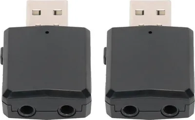 2-in-1 Bluetooth-Adapter: Audio-Sender und -Empfänger für Fernseher, Auto und Computer