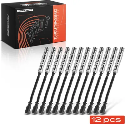 Immagine prodotto di Frankberg 12x set di cavi di accensione per Mercedes-Benz W202 W203 W210 W211 S210 W639