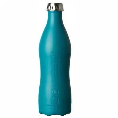 Produktbild von Dowabo Trinkflasche Earth Collection einwandig Petrol-1200 ml - Blau