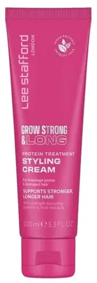 Obrázok produktu pre Lee Stafford Grow Strong & Long – proteínový stylingový krém na posilnenie a predĺženie vlasov, 100 ml
