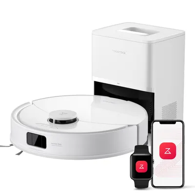 Produktbild von Roborock Q10 PF+ Staubsauger Roboter 10000 Pa (Upgrade von Q8 max+), Dual Anti-Tangle-System, Auto-Entleerungsstation für 7 Wochen, Weiß