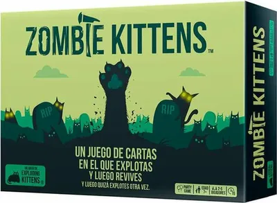 Produktbild von Asmodee Zombie Kittens, Brettspiel, Strategie, 7 Jahr(e), 15 min, Familienspiel