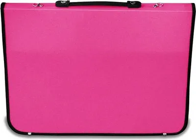 Image de Portefeuille Mapac A3 rose - Portefeuille artistique avec bandoulière
