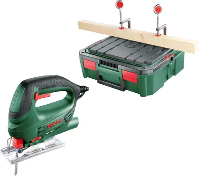 Zdjęcie produktu dla Bosch PST 700 ReadyToSaw, Czarny, Zielony, Czerwony, 45°, 3100 spm, 7 cm, 4 mm, 99 dB