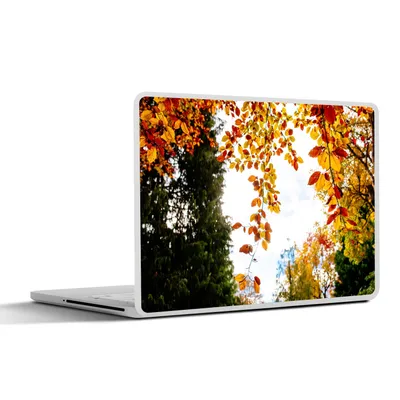 Produktbild von MuchoWow® Laptop Aufkleber Sticker Cover Herbst - Laub - Natur 30x21 cm - Sticker für Laptop - Selbstklebend