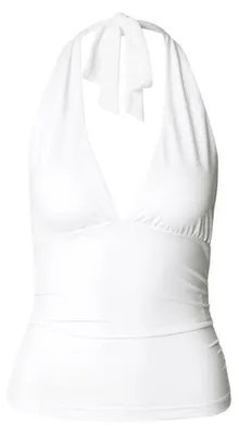 Produktbild von Urban Classics Neckholder Damen Ladies Polyamide Jersey Neckholder Top weiß XS