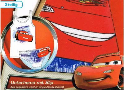 Produktbild von Cars Jungen Unterwäsche Set 100% Baumwolle 122/128
