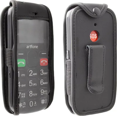 Zdjęcie produktu dla Ledertasche mit Gürtelclip für Artfone CS181