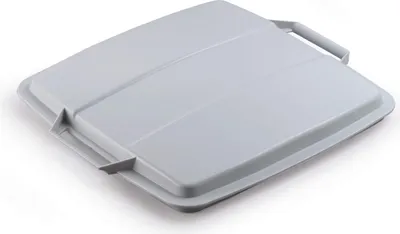 Zdjęcie produktu dla DURABLE Pokrywa do pojemnika DURABIN® 90L kwadratowa, Szary, 1800475050