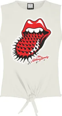 Produktbild von The Rolling Stones Top Damen Amplified Collection - 94/95 weiß L